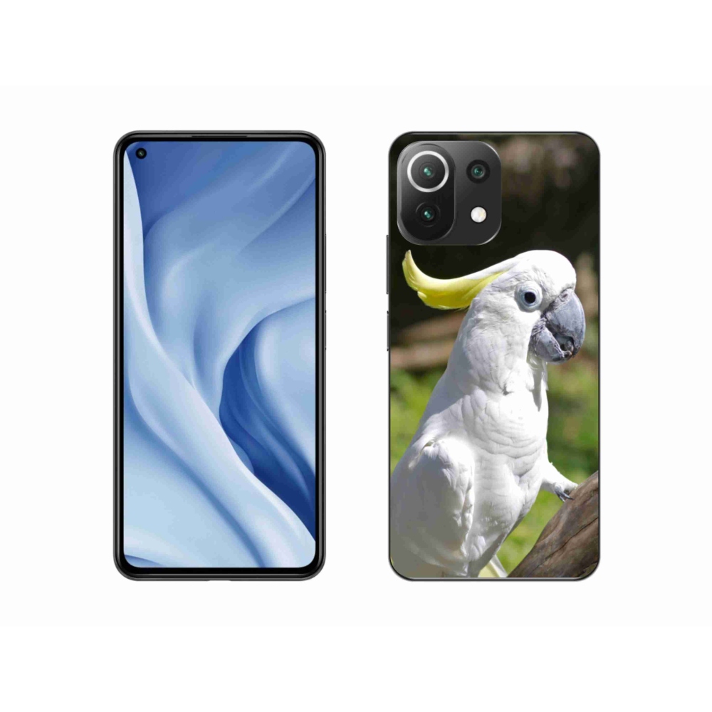 Gélový kryt mmCase na Xiaomi MI 11 Lite/5G - papagáj kakadu 2