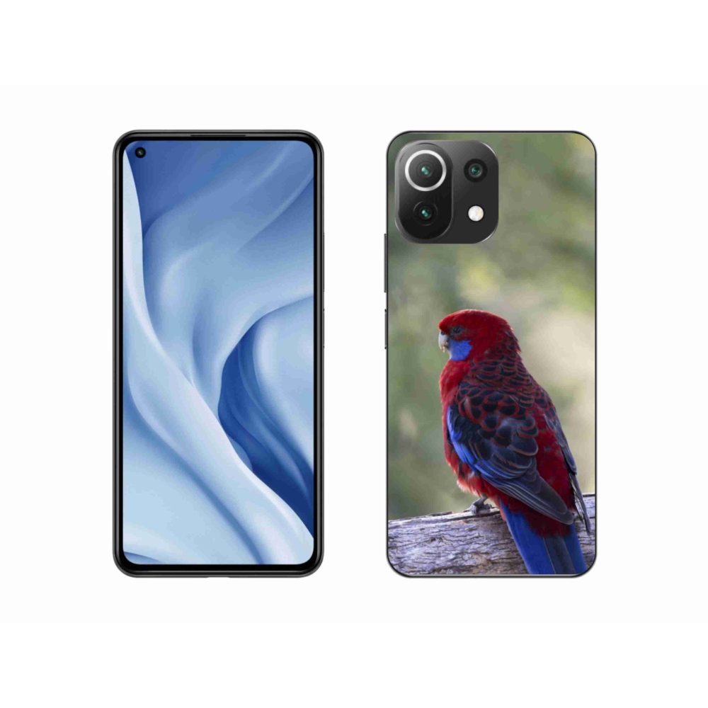 Gélový kryt mmCase na Xiaomi MI 11 Lite/5G - papagáj rosela