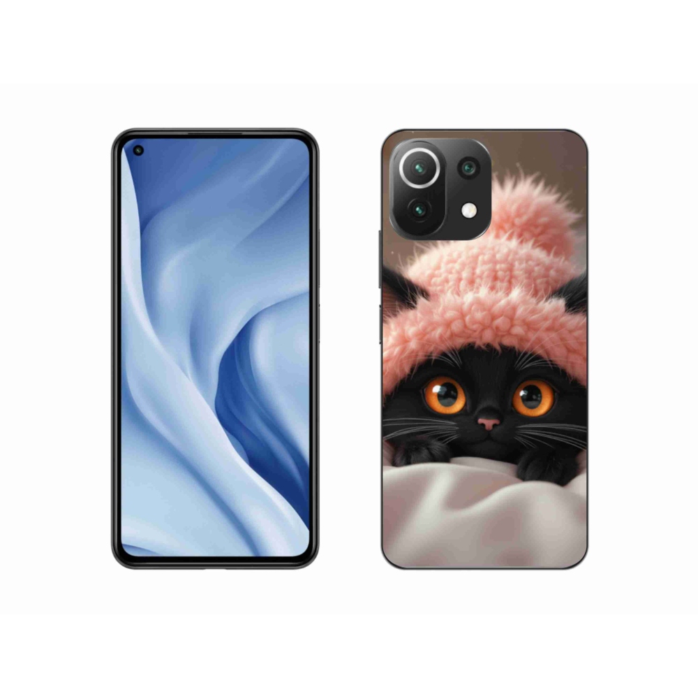 Gélový kryt mmCase na Xiaomi MI 11 Lite/5G - roztomilé mačiatko 7