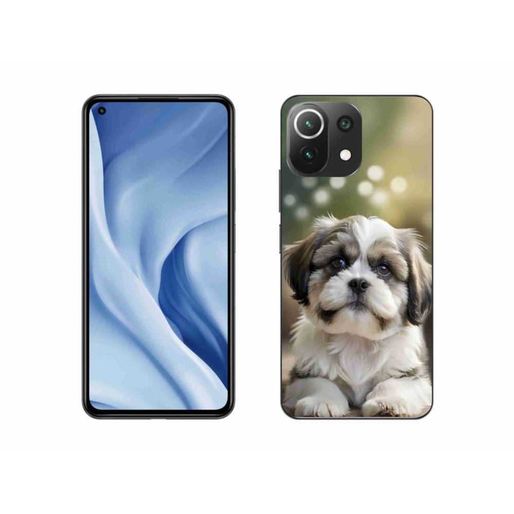 Gélový kryt mmCase na Xiaomi Mi 11 Lite /5G - roztomilý shih-tzu