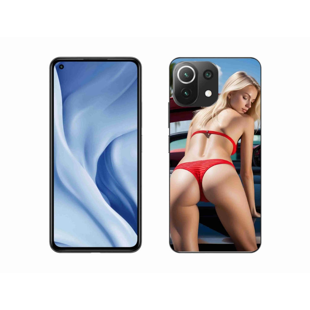 Gélový kryt mmCase na Xiaomi Mi 11 Lite /5G - sexy žena 2