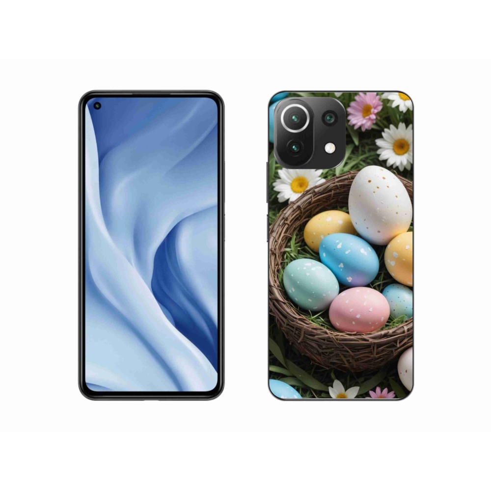Gélový kryt mmCase na Xiaomi MI 11 Lite/5G - veľkonočné vajíčka 2
