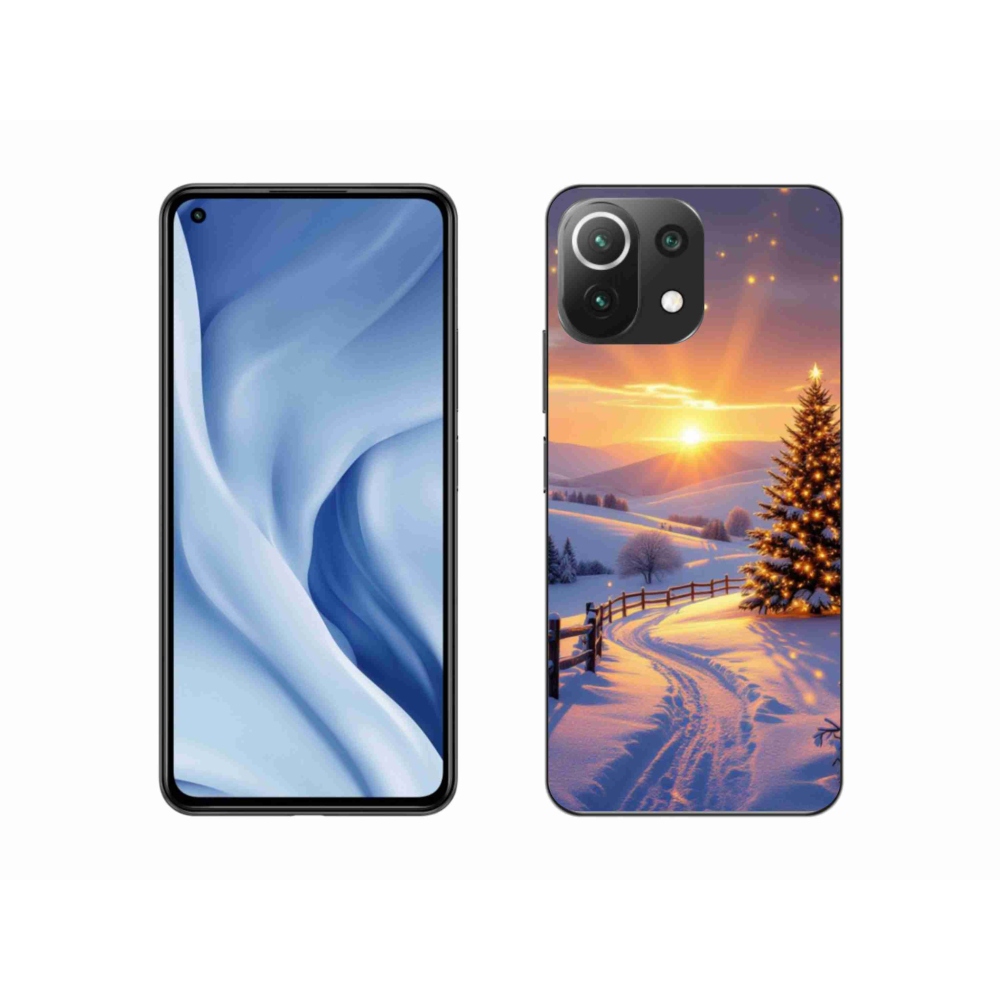Gélový kryt mmCase na Xiaomi MI 11 Lite/5G - zimná krajina