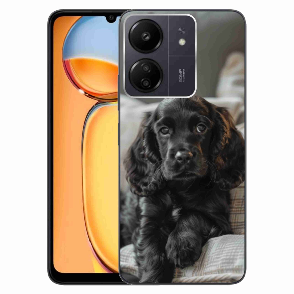 Gélový kryt mmCase na Xiaomi Poco C65/Redmi 13C - anglický kokeršpaniel