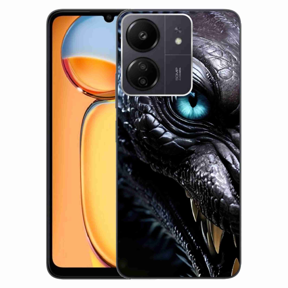 Gélový kryt mmCase na Xiaomi Poco C65/Redmi 13C - dračí pohľad