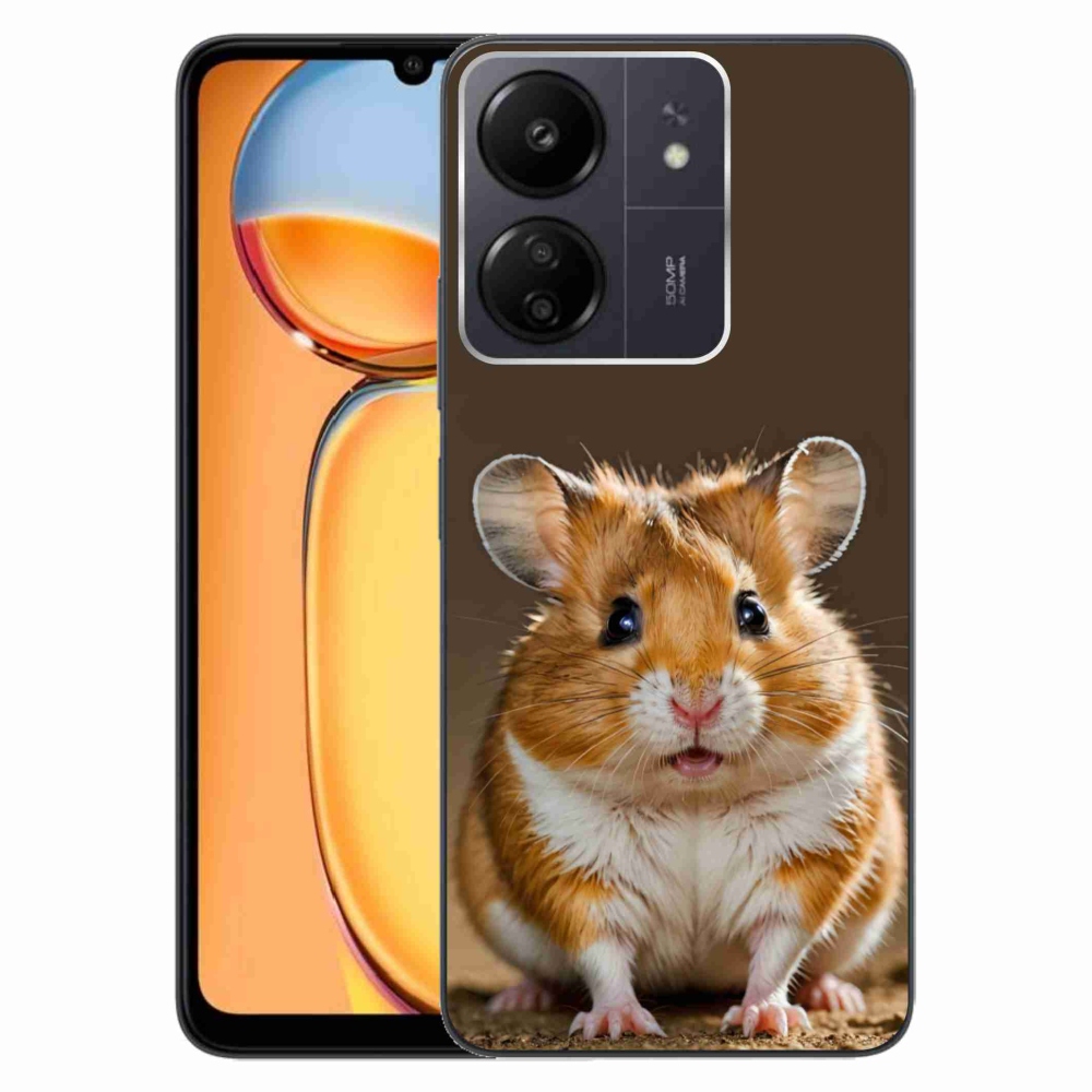 Gélový kryt mmCase na Xiaomi Poco C65/Redmi 13C - škrečok