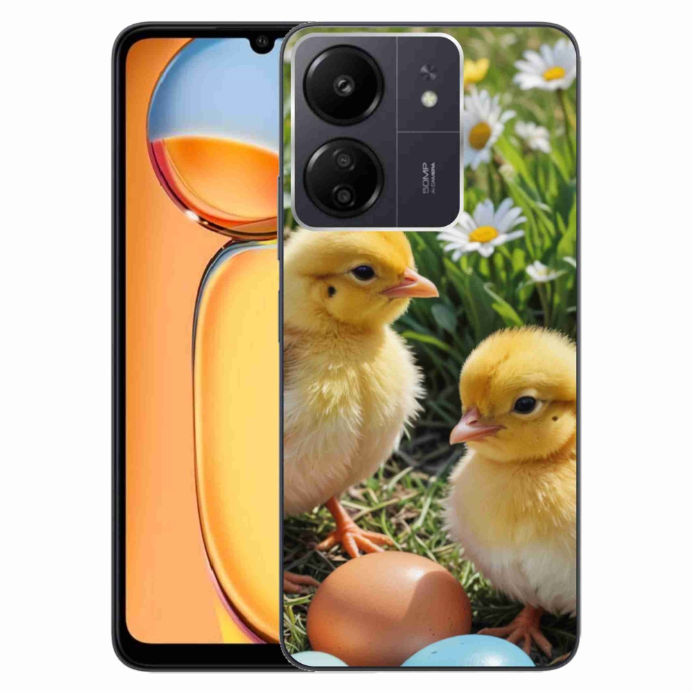 Gélový kryt mmCase na Xiaomi Poco C65/Redmi 13C - kuriatka