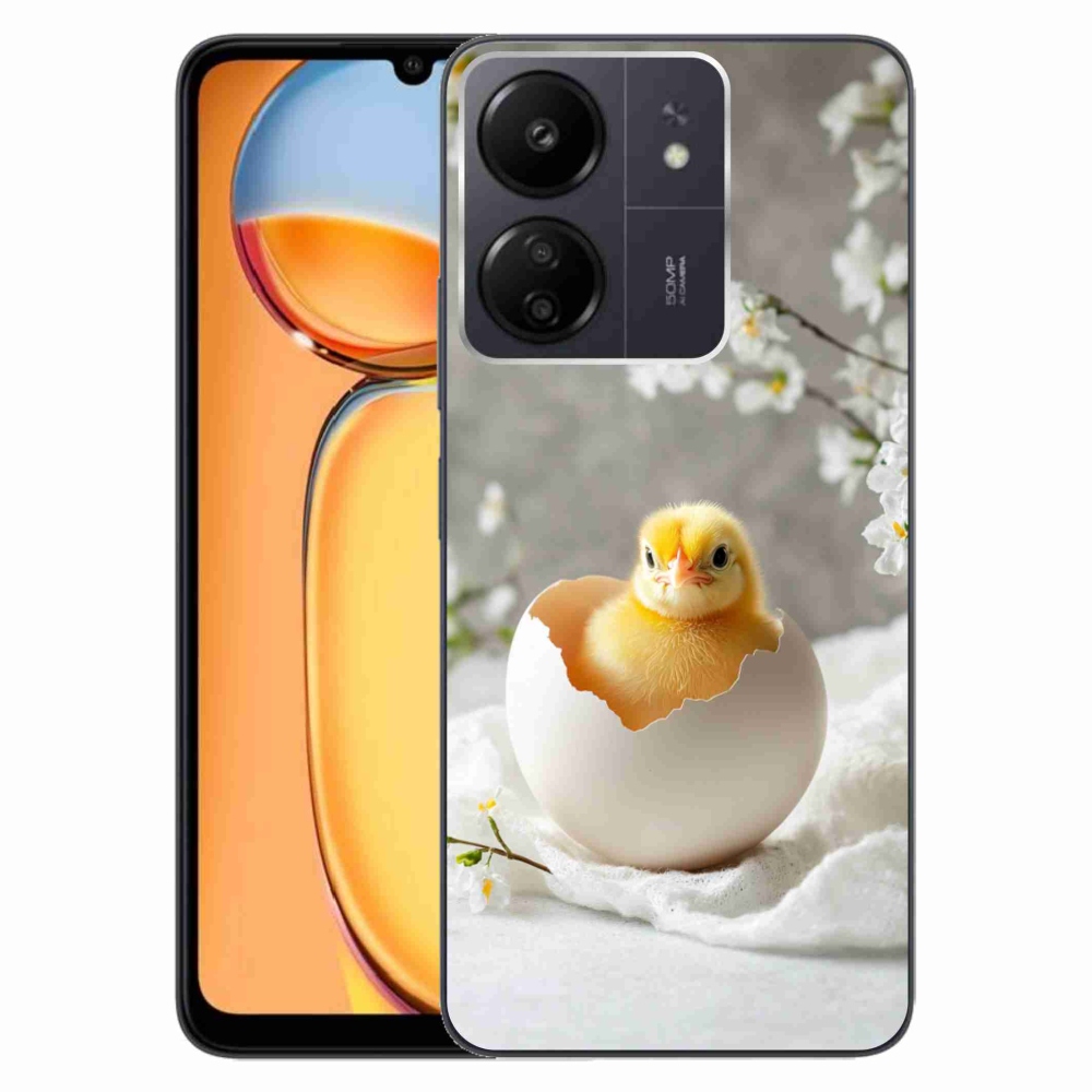 Gélový kryt mmCase na Xiaomi Poco C65/Redmi 13C - kuriatko