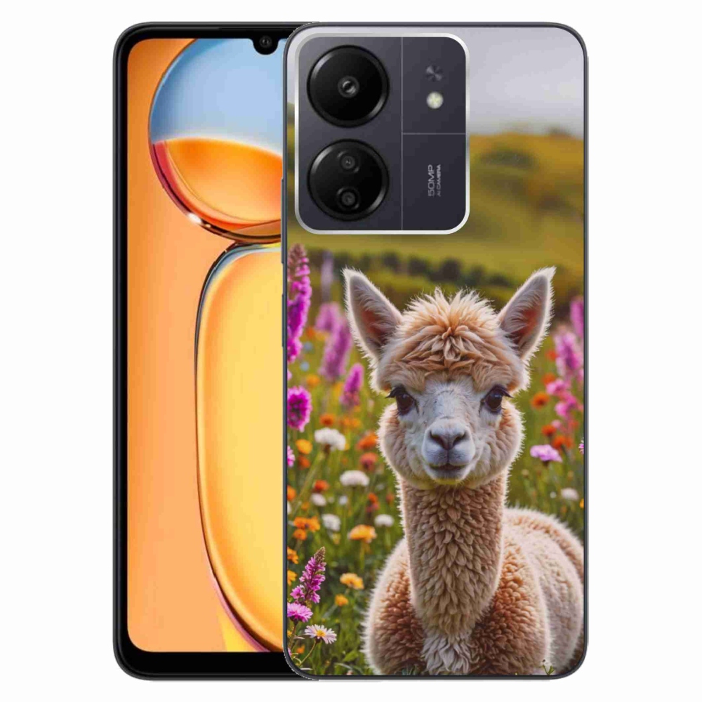 Gélový kryt mmCase na Xiaomi Poco C65/Redmi 13C - lama na lúke