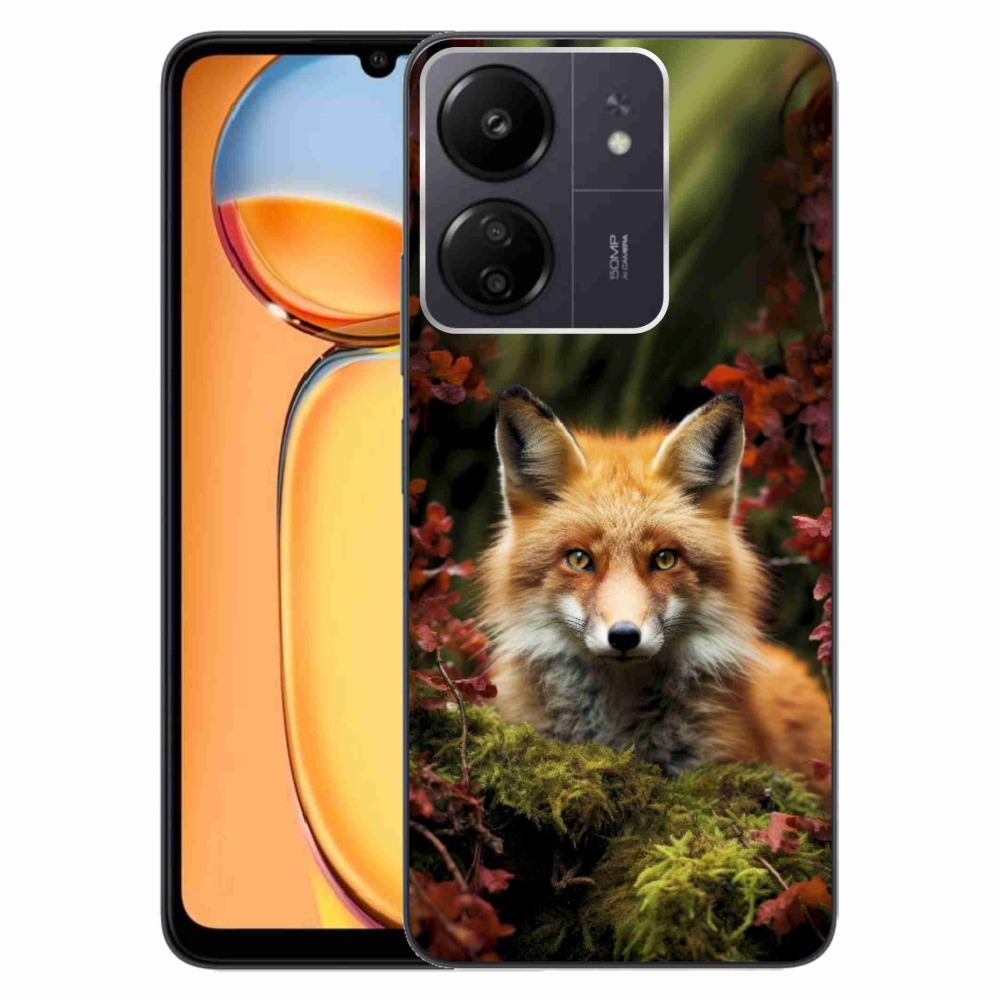 Gélový kryt mmCase na Xiaomi Poco C65/Redmi 13C - líška v lese