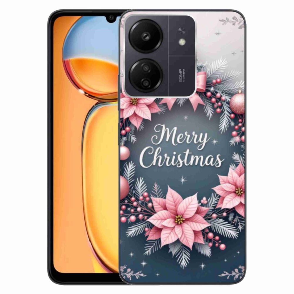 Gélový kryt mmCase na Xiaomi Poco C65/Redmi 13C - merry christmas