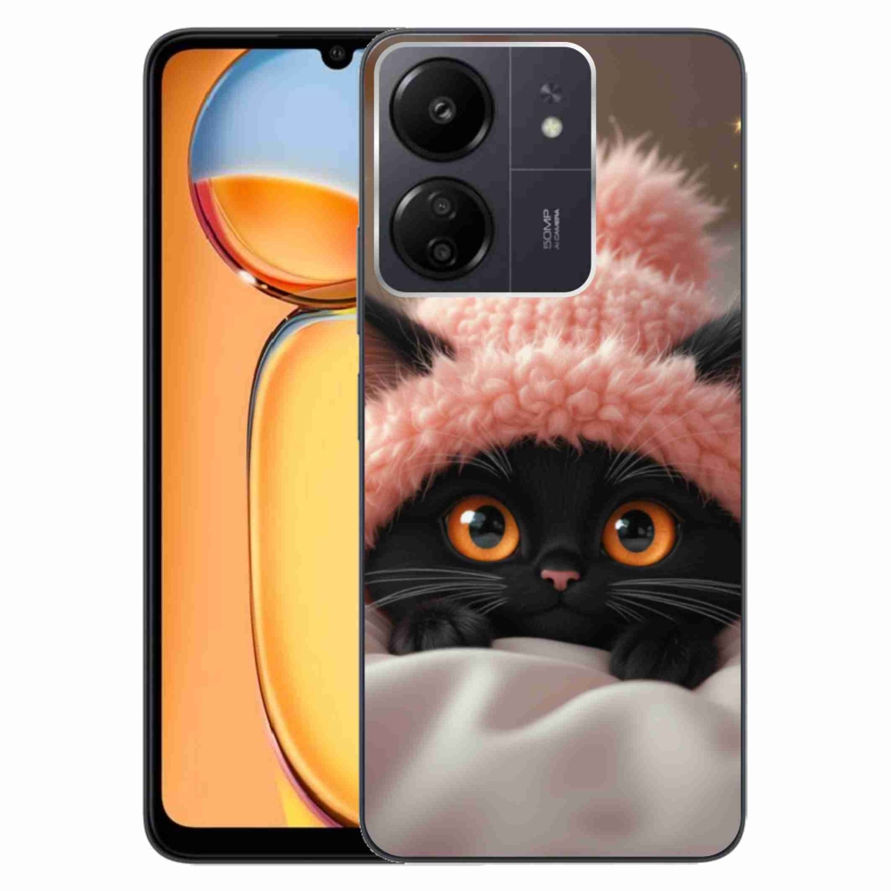 Gélový kryt mmCase na Xiaomi Poco C65/Redmi 13C - roztomilé mačiatko 7