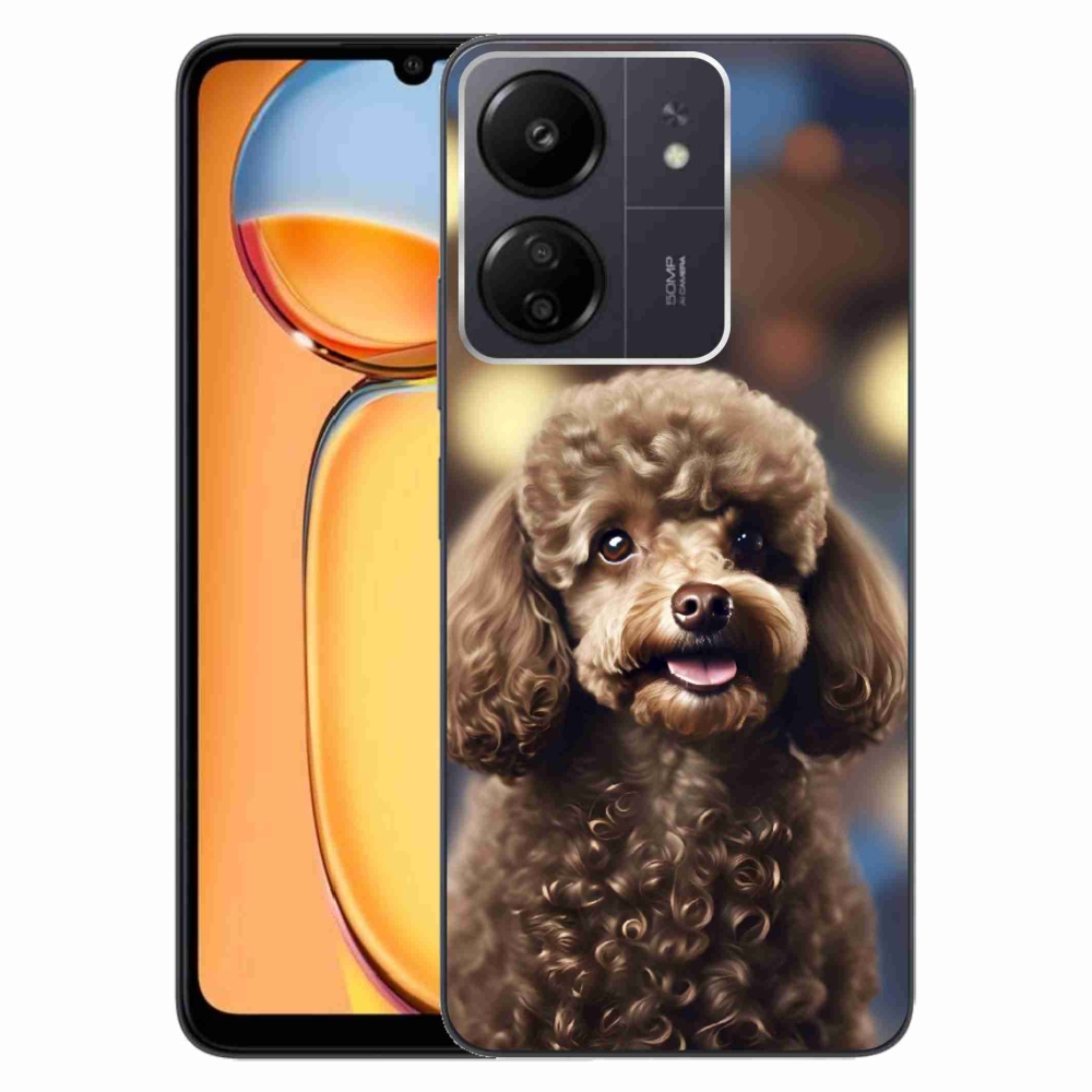 Gélový kryt mmCase na Xiaomi Poco C65/Redmi 13C - roztomilý pudel