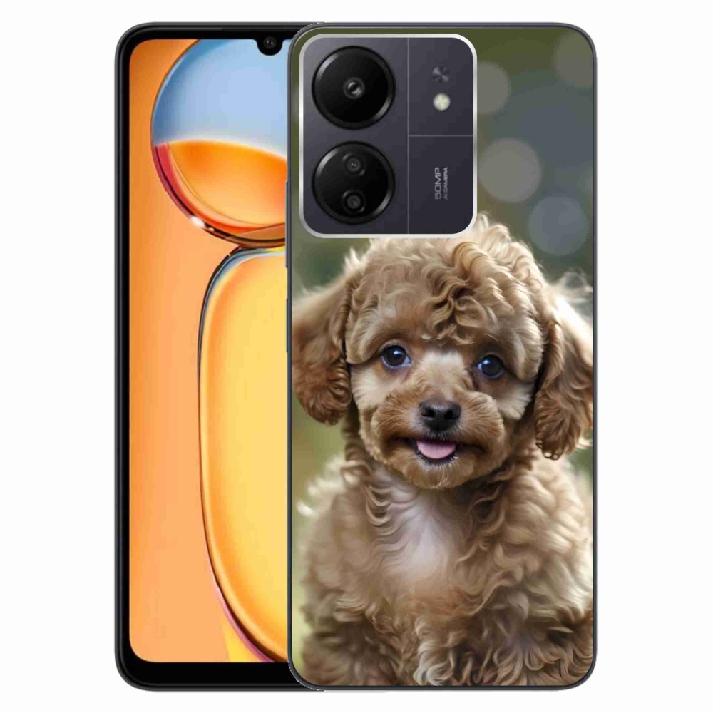 Gélový kryt mmCase na Xiaomi Poco C65/Redmi 13C - roztomilý pudel