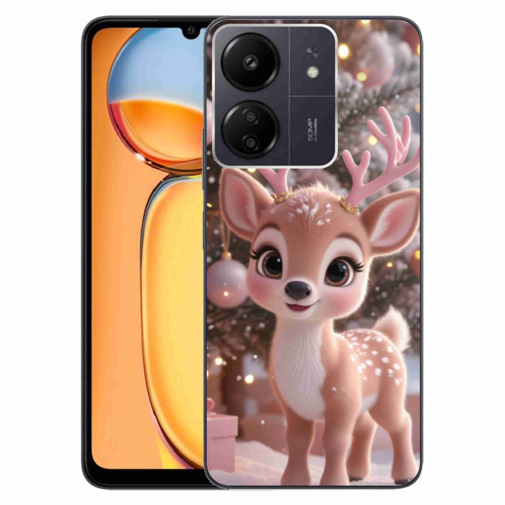 Gélový kryt mmCase na Xiaomi Poco C65/Redmi 13C - roztomilý sob