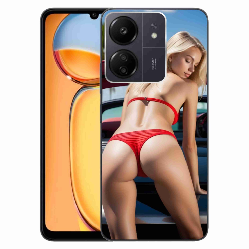 Gélový kryt mmCase na Xiaomi Poco C65/Redmi 13C - sexy žena 2