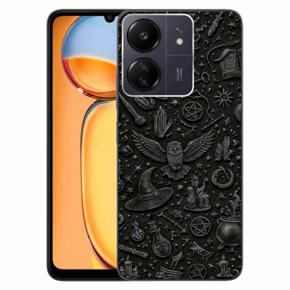 Gélový kryt mmCase na Xiaomi Poco C65/Redmi 13C - tmavý magický svet