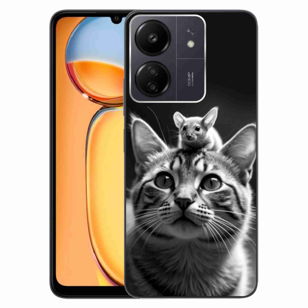Gélový kryt mmCase na Xiaomi Poco C65/Redmi 13C - zvieracie priateľstvo 2