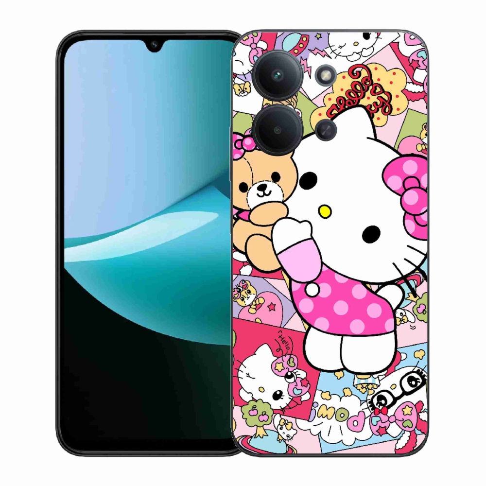 Gélový kryt mmCase na Xiaomi Poco C85 (171mm)/Redmi 15C (171mm) - cute kitty