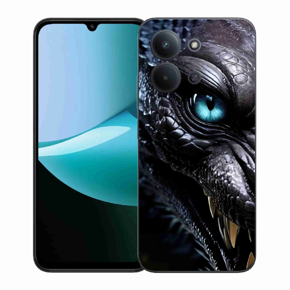 Gélový kryt mmCase na Xiaomi Poco C85 (171mm)/Redmi 15C (171mm) - dračí pohľad