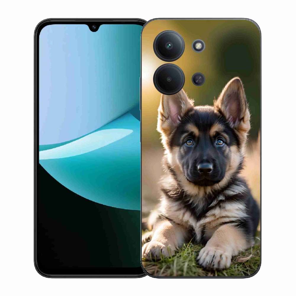 Gélový kryt mmCase na Xiaomi Poco C85 (171mm)/Redmi 15C (171mm) - nemecký ovčiak v prírode