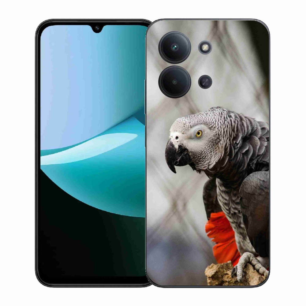 Gélový kryt mmCase na Xiaomi Poco C85 (171mm)/Redmi 15C (171mm) - papagáj žako 3