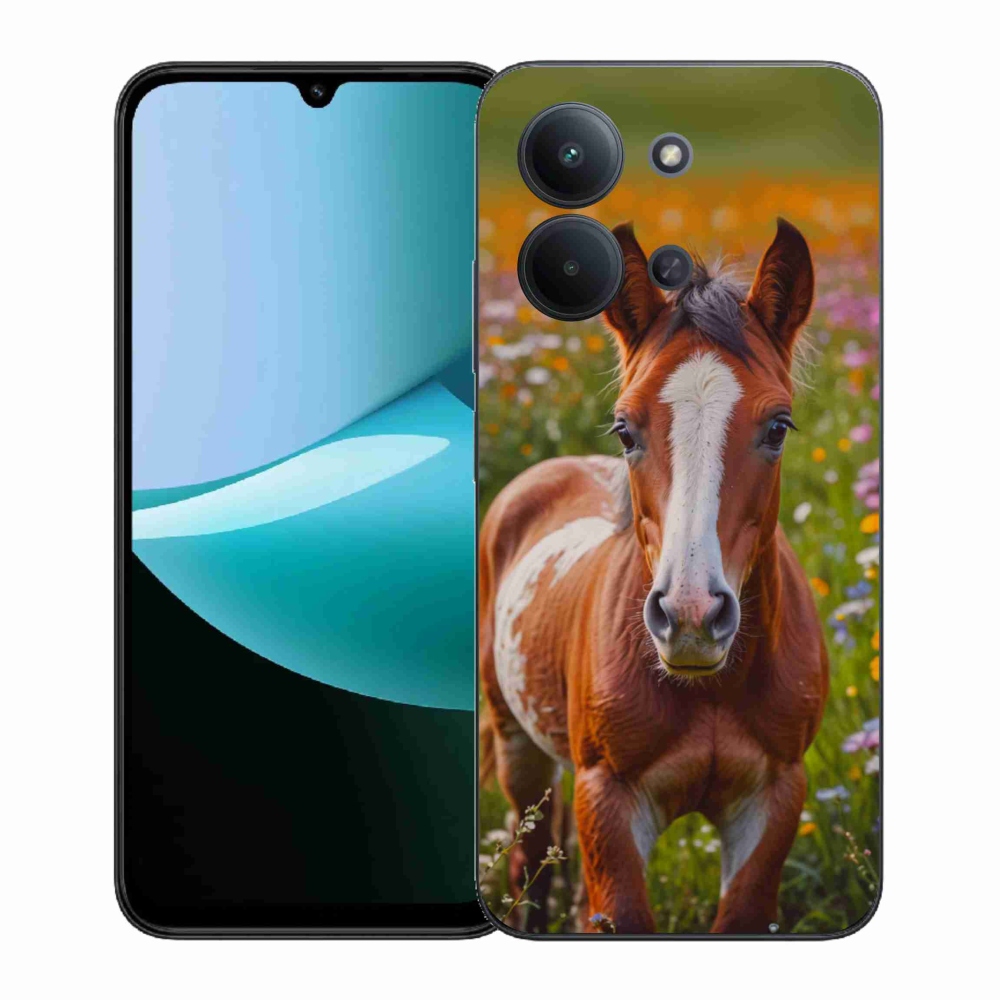 Gélový kryt mmCase na Xiaomi Poco C85 (171mm)/Redmi 15C (171mm) - roztomilé žriebä