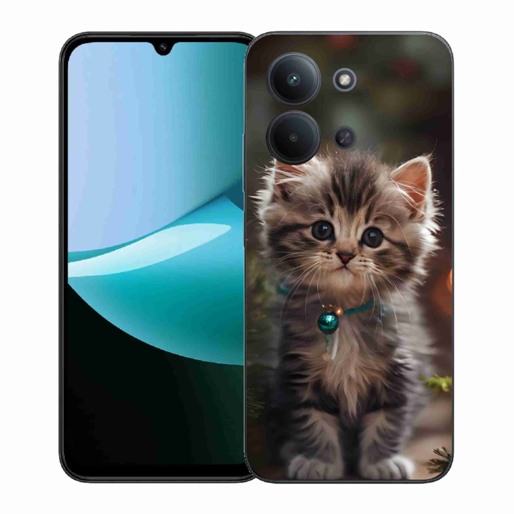 Gélový kryt mmCase na Xiaomi Poco C85 (171mm)/Redmi 15C (171mm) - roztomilé mačiatko 11