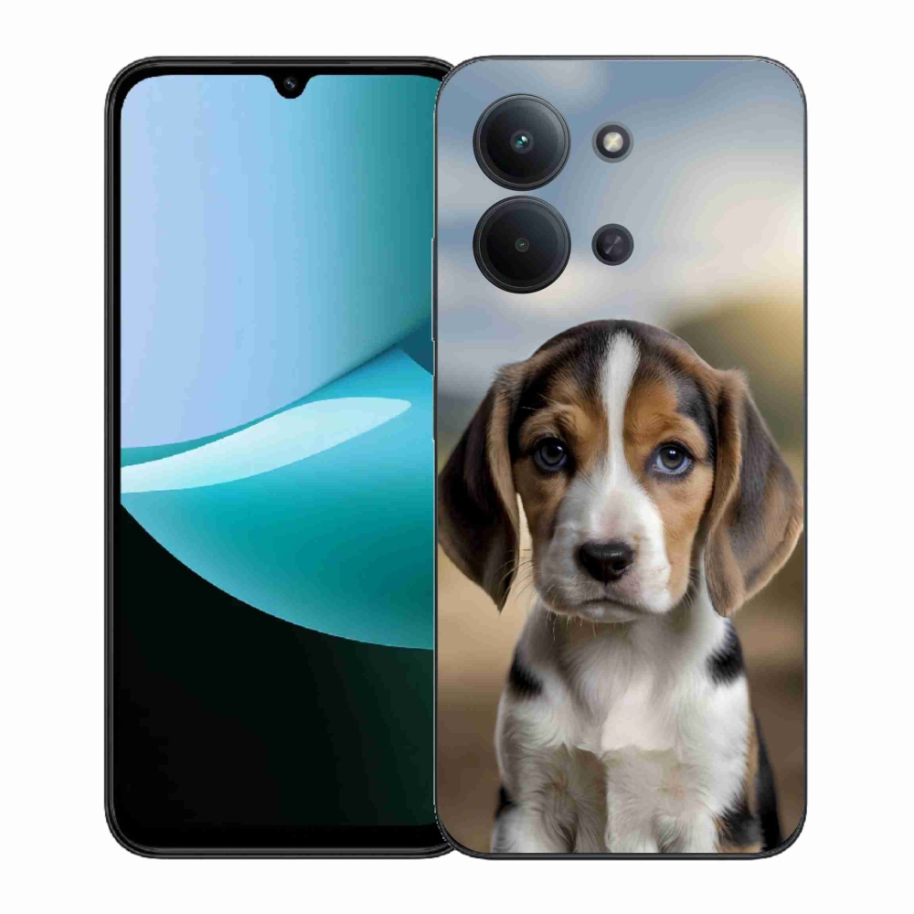 Gélový kryt mmCase na Xiaomi Poco C85 (171mm)/Redmi 15C (171mm) - roztomilý bígl