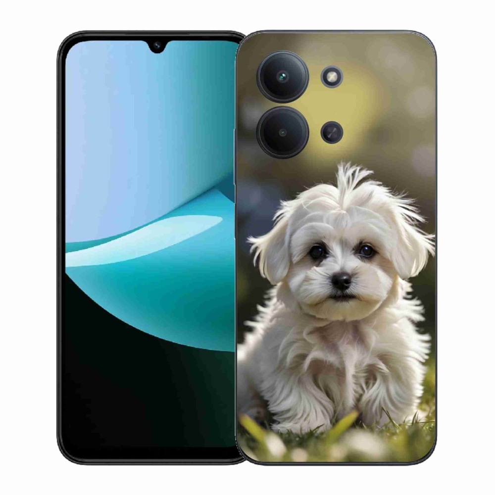 Gélový kryt mmCase na Xiaomi Poco C85 (171mm)/Redmi 15C (171mm) - roztomilý maltézsky psík