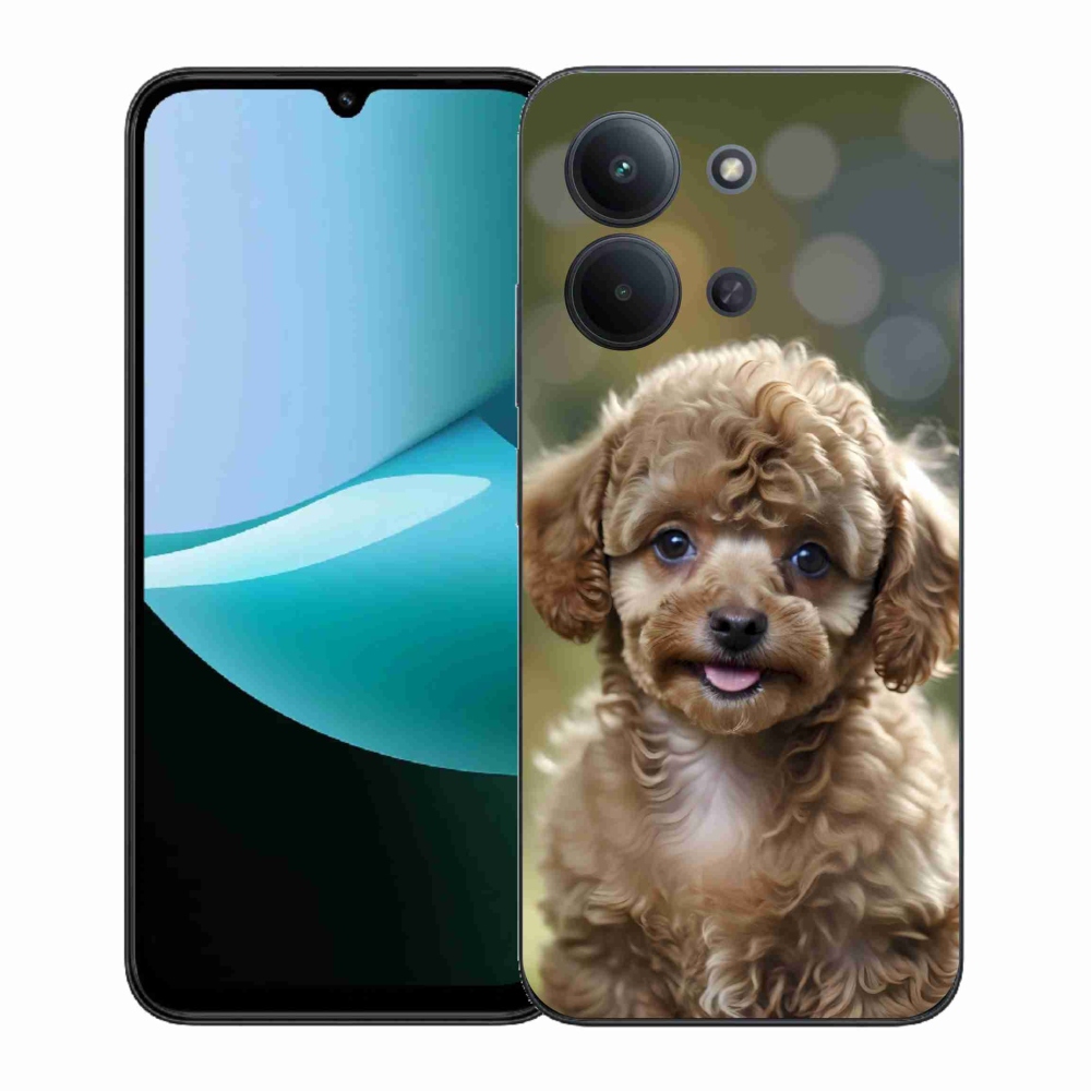 Gélový kryt mmCase na Xiaomi Poco C85 (171mm)/Redmi 15C (171mm) - roztomilý pudel