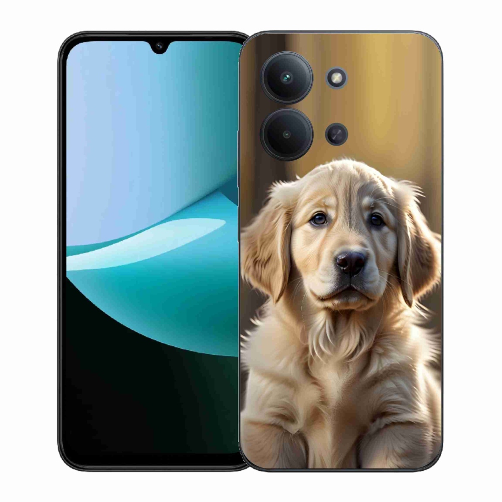 Gélový kryt mmCase na Xiaomi Poco C85 (171mm)/Redmi 15C (171mm) - roztomilý zlatý retriever