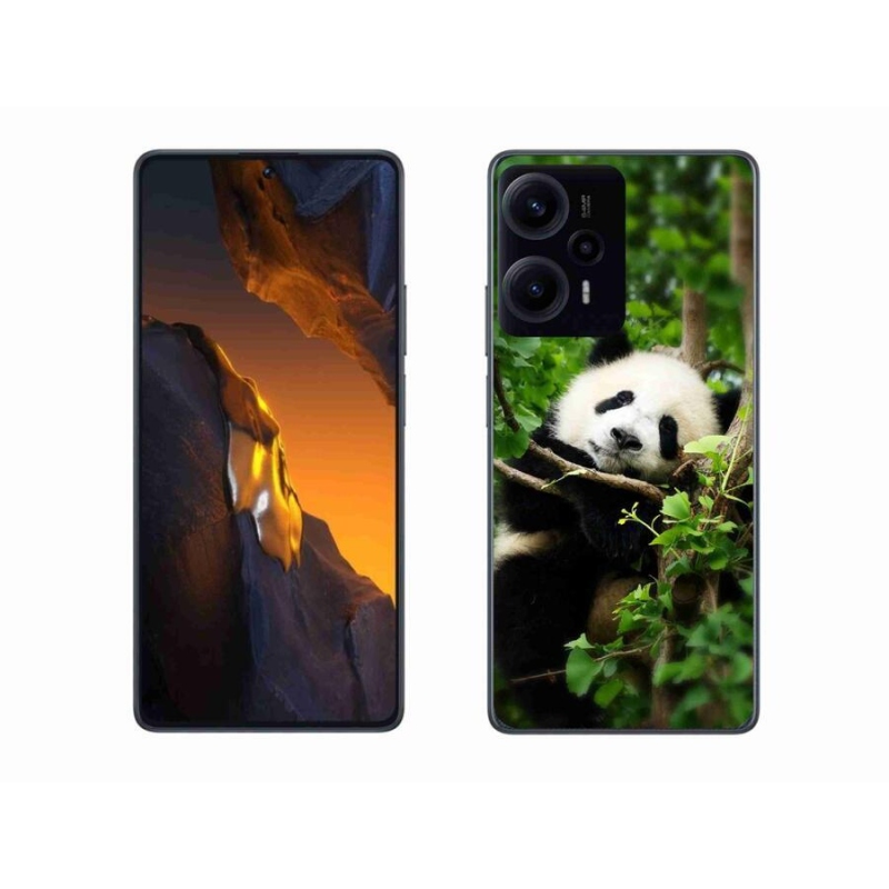 Gélový kryt mmCase na Xiaomi Poco F5 - panda