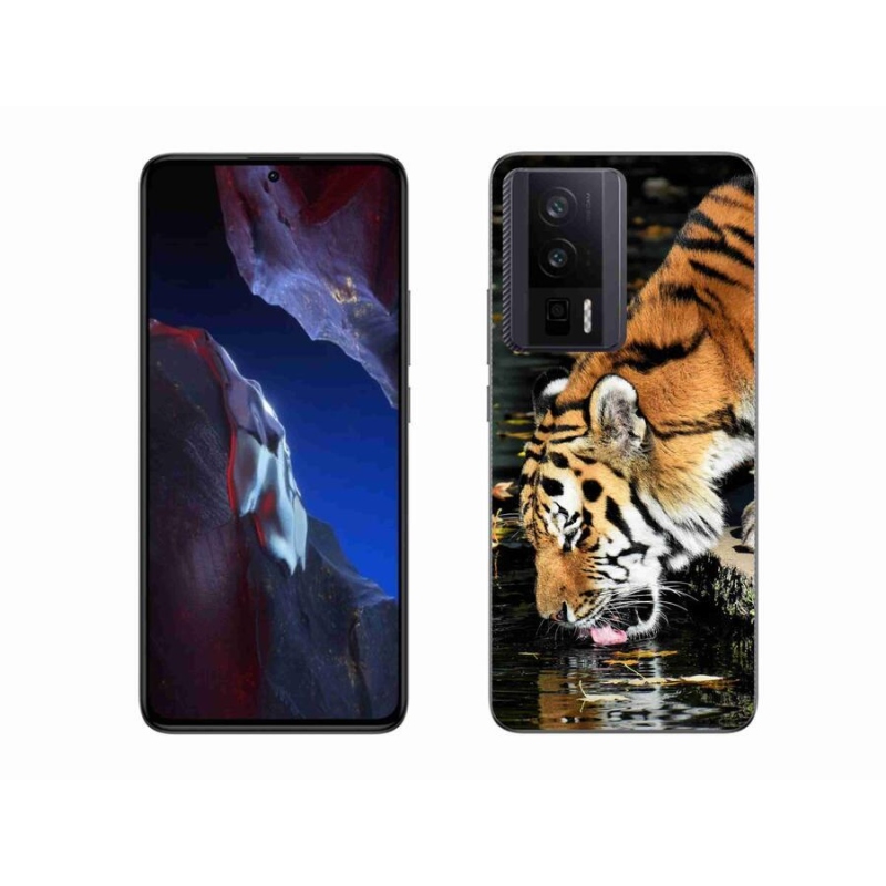 Gélový kryt mmCase na Xiaomi Poco F5 Pro - smädný tiger