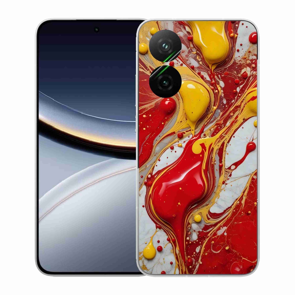 Gélový kryt mmCase na Xiaomi Poco F7 5G - abstraktný motív 42