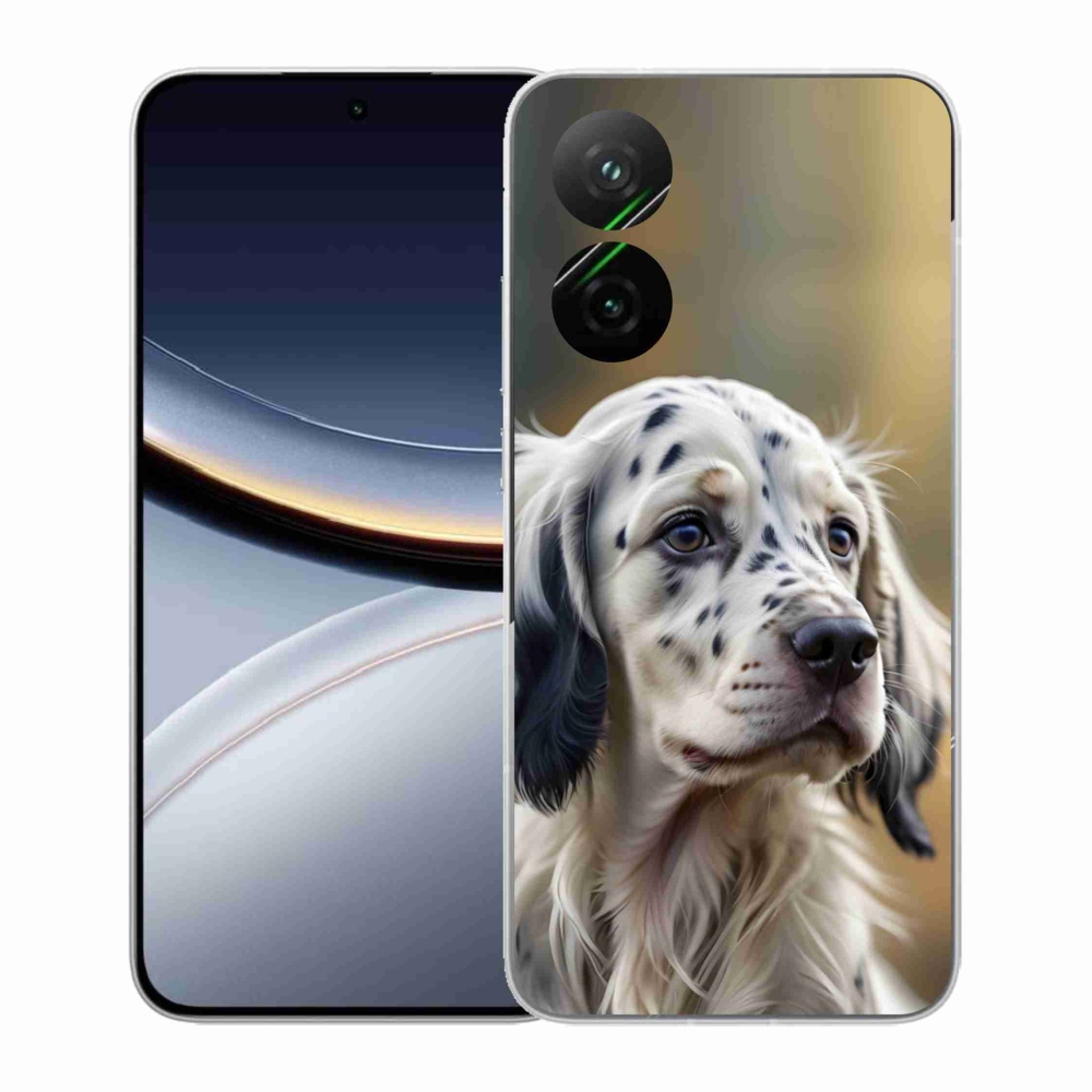 Gélový kryt mmCase na Xiaomi Poco F7 5G - anglický seter