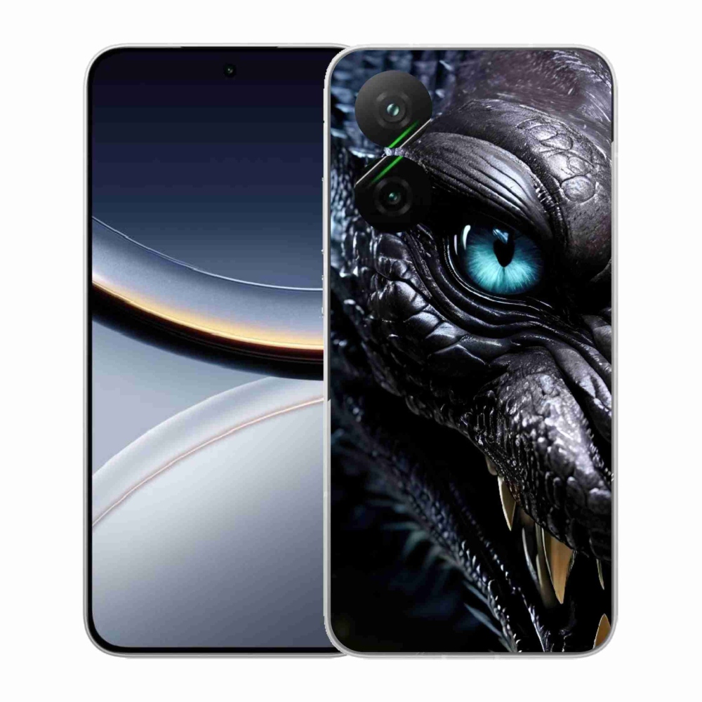 Gélový kryt mmCase na Xiaomi Poco F7 5G - dračí pohľad