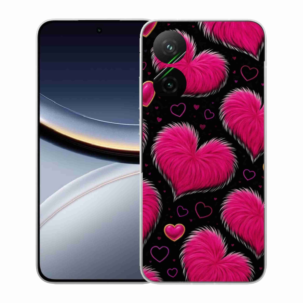 Gélový kryt mmCase na Xiaomi Poco F7 5G - hebké srdce