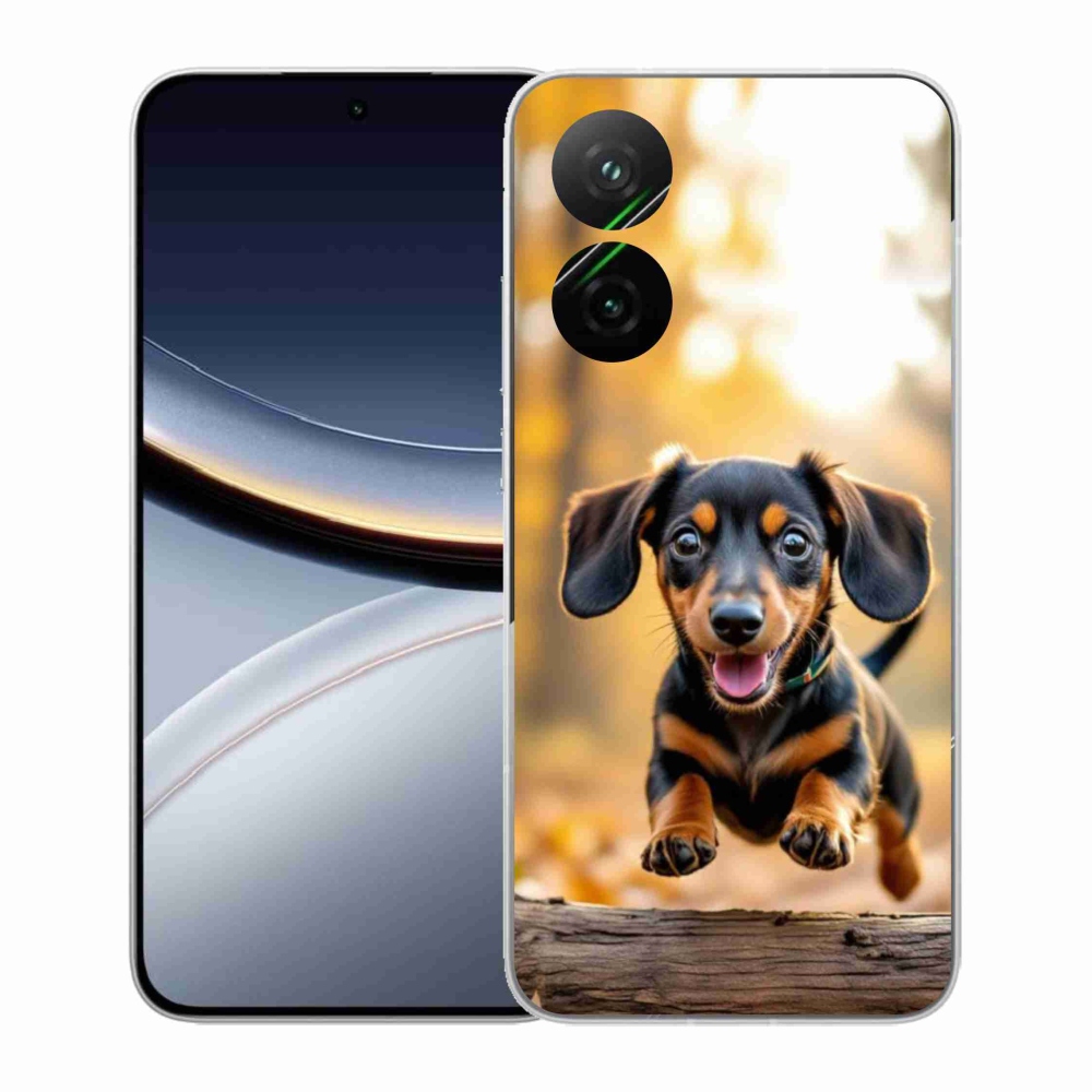 Gélový kryt mmCase na Xiaomi Poco F7 5G - jazvečík 2