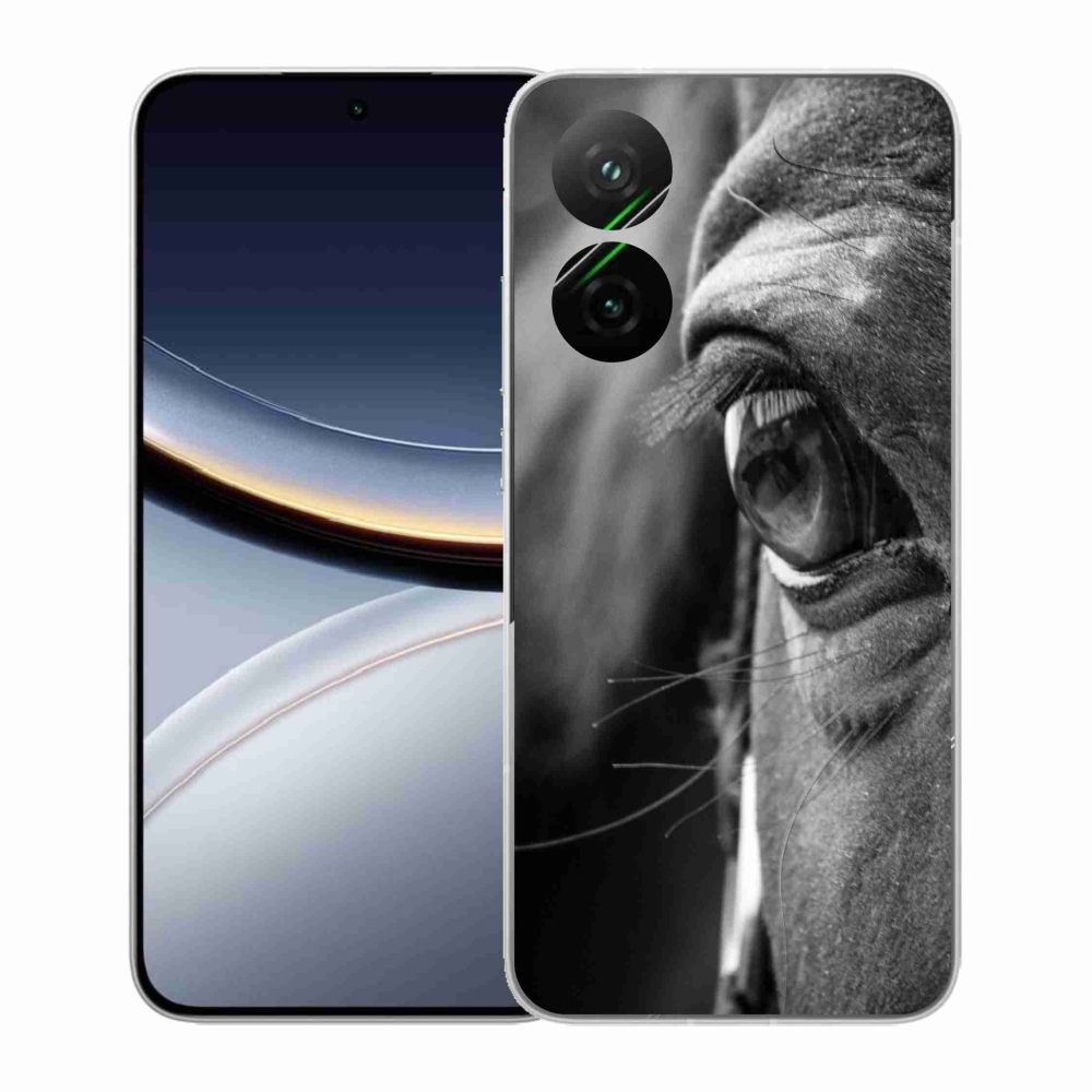 Gélový kryt mmCase na Xiaomi Poco F7 5G - konský pohľad