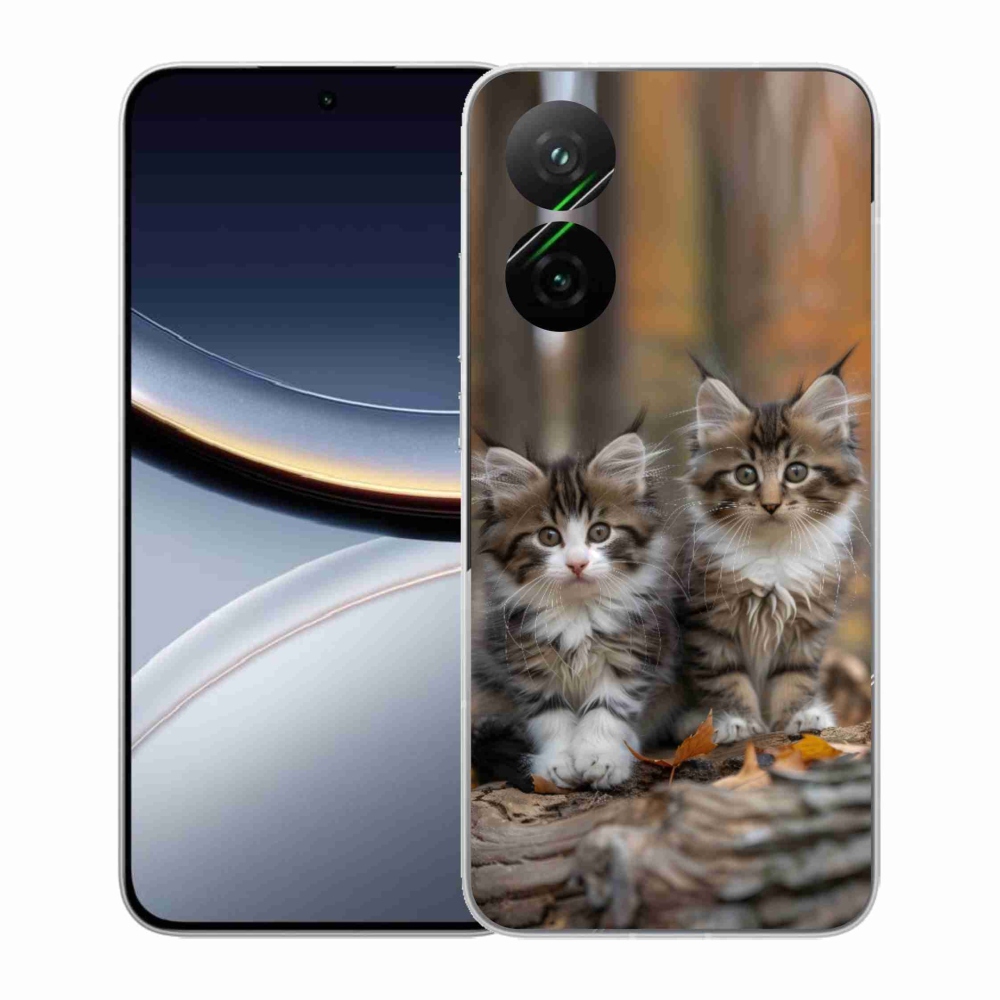 Gélový kryt mmCase na Xiaomi Poco F7 5G - mačacie duo 3