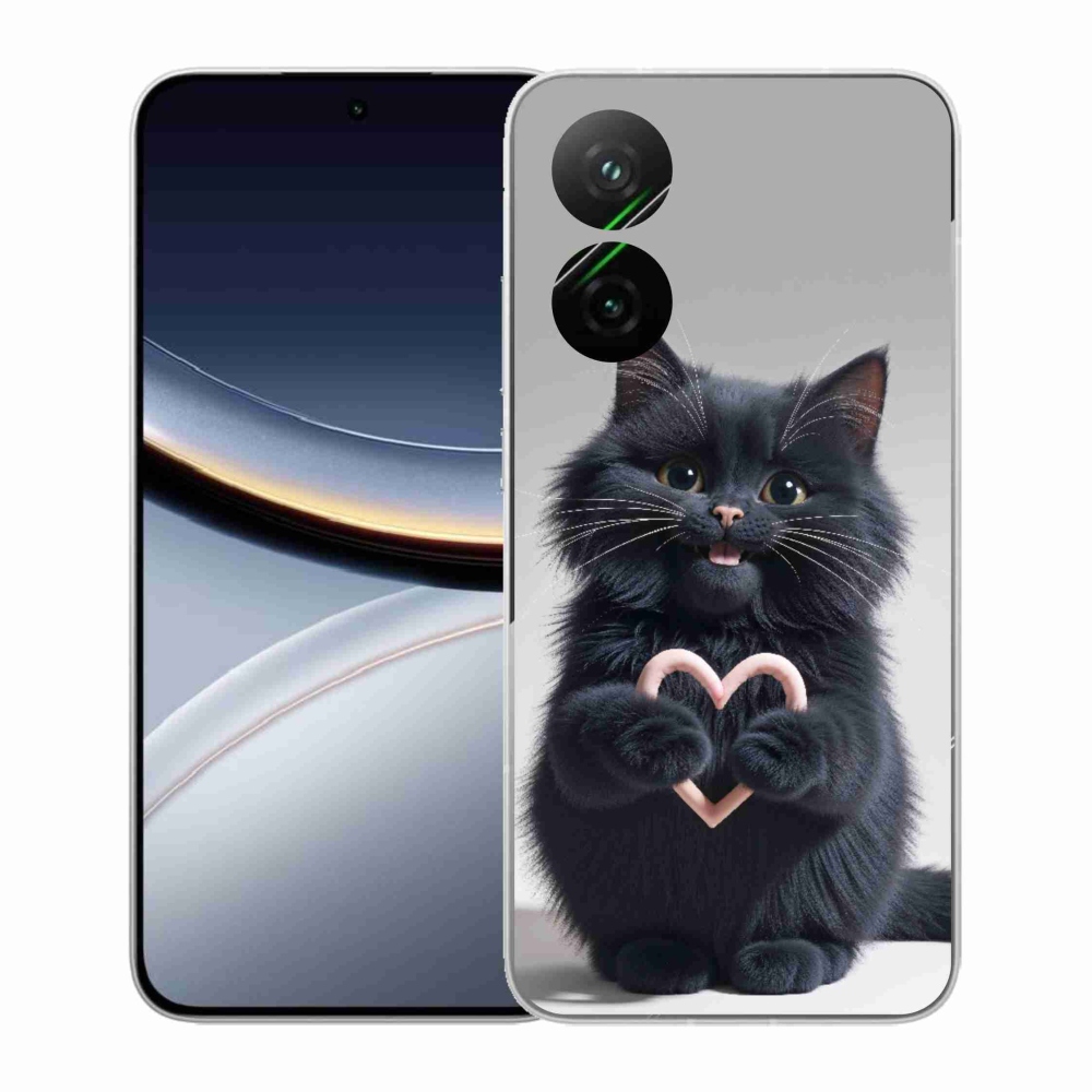 Gélový kryt mmCase na Xiaomi Poco F7 5G - mačacia láska 3