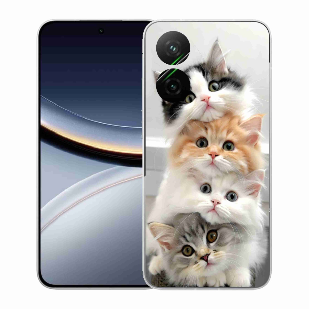 Gélový kryt mmCase na Xiaomi Poco F7 5G - mačacia partia