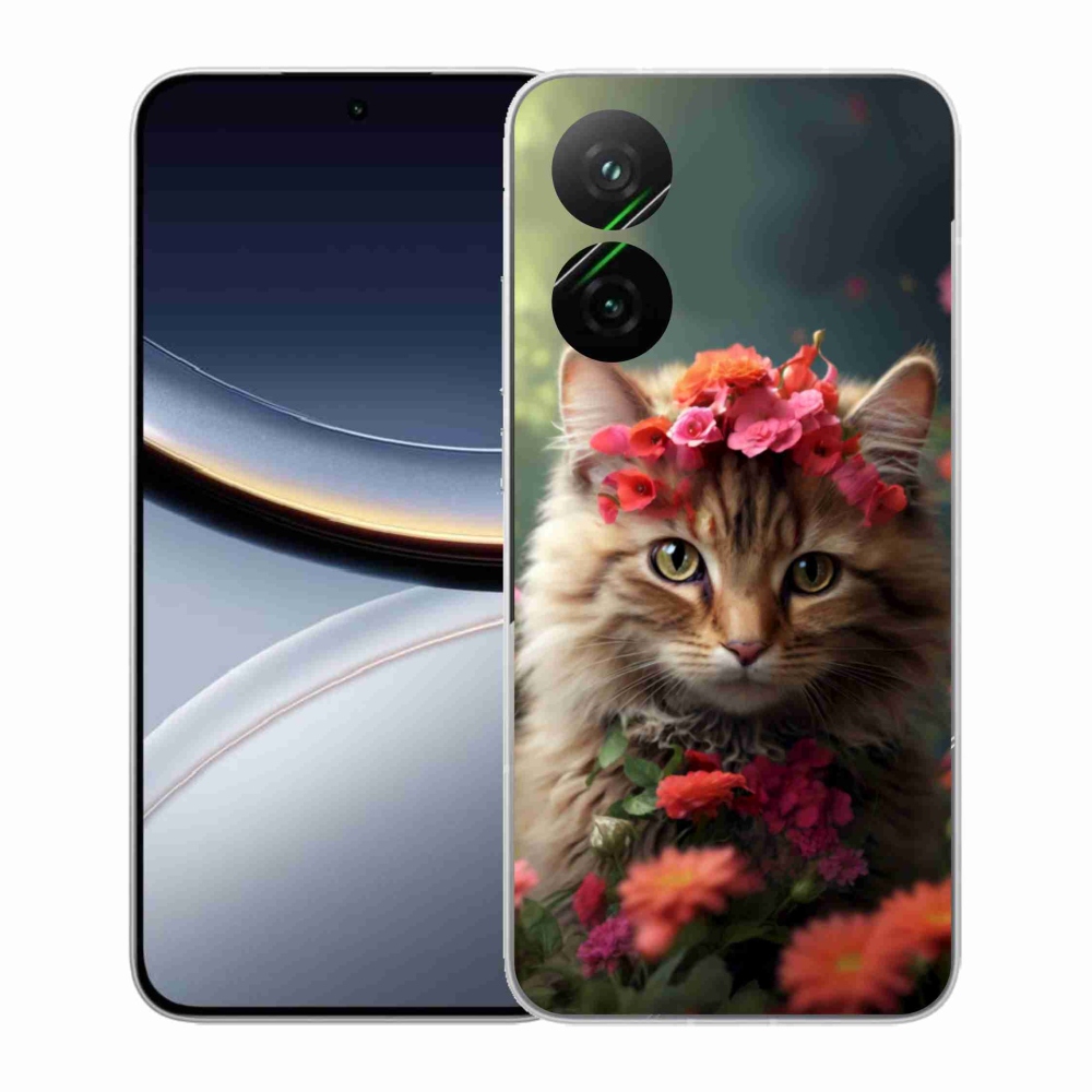 Gélový kryt mmCase na Xiaomi Poco F7 5G - mačacia princezná