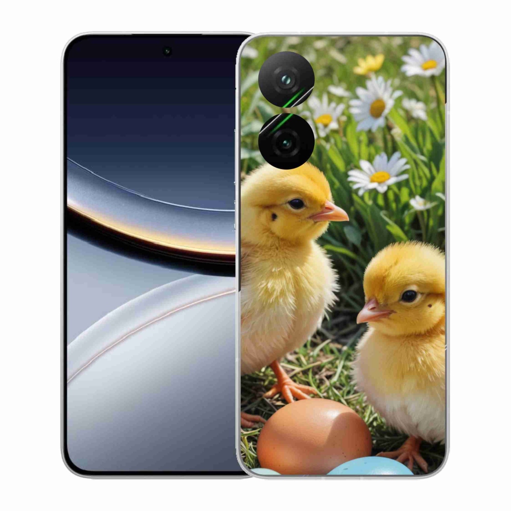 Gélový kryt mmCase na Xiaomi Poco F7 5G - kuriatka
