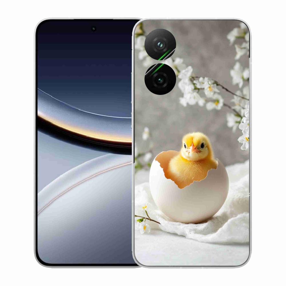 Gélový kryt mmCase na Xiaomi Poco F7 5G - kuriatko