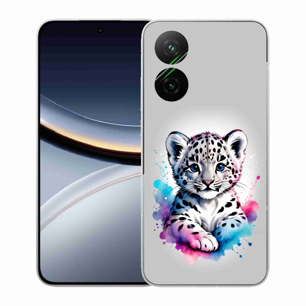 Gélový kryt mmCase na Xiaomi Poco F7 5G - leopardej mláďa