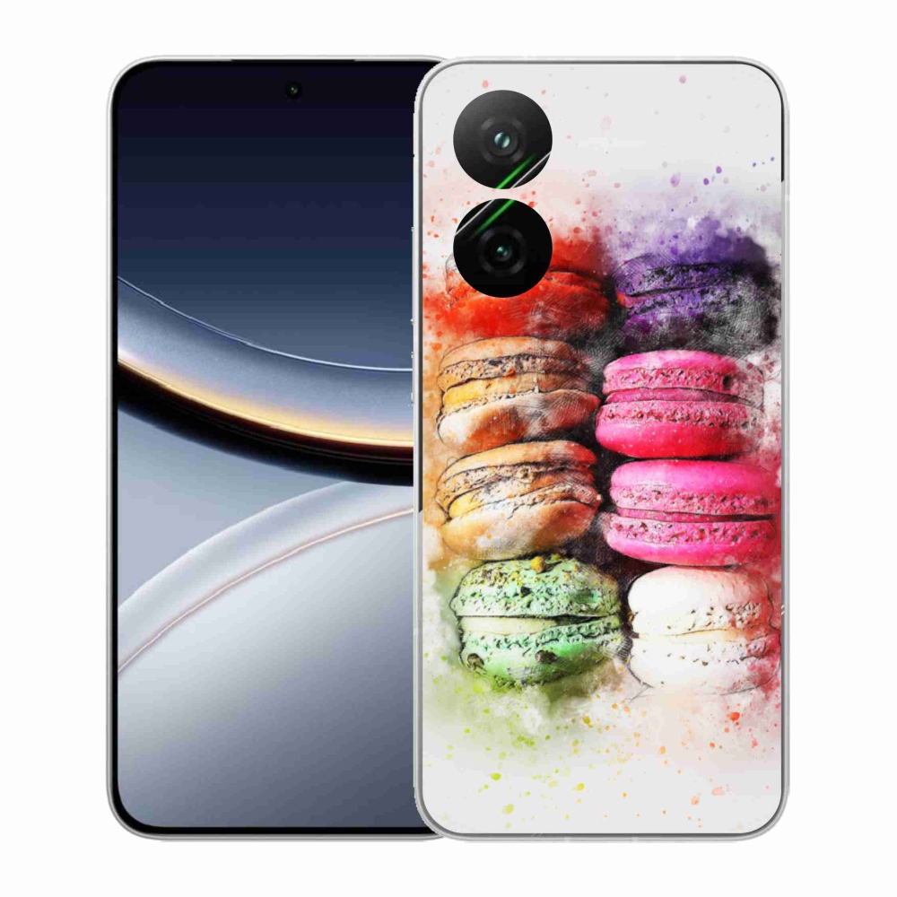 Gélový kryt mmCase na Xiaomi Poco F7 5G - makrónky