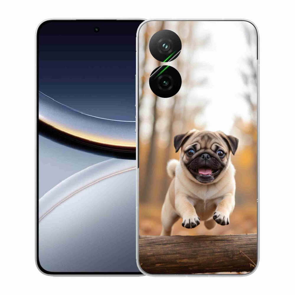 Gélový kryt mmCase na Xiaomi Poco F7 5G - mops 2