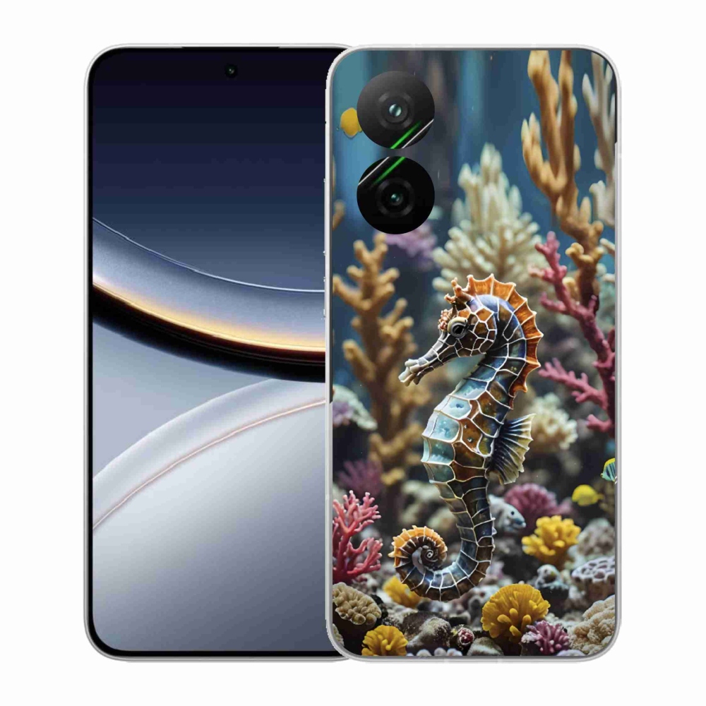 Gélový kryt mmCase na Xiaomi Poco F7 5G - morský koník 2